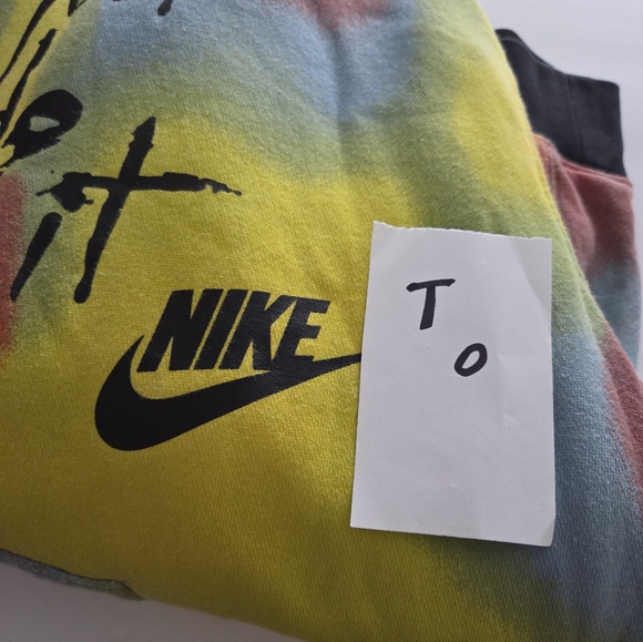 Nike Multi Color Tie-Dye Mens Pullover Hoodie Sz.XL - Picture 8 of 8